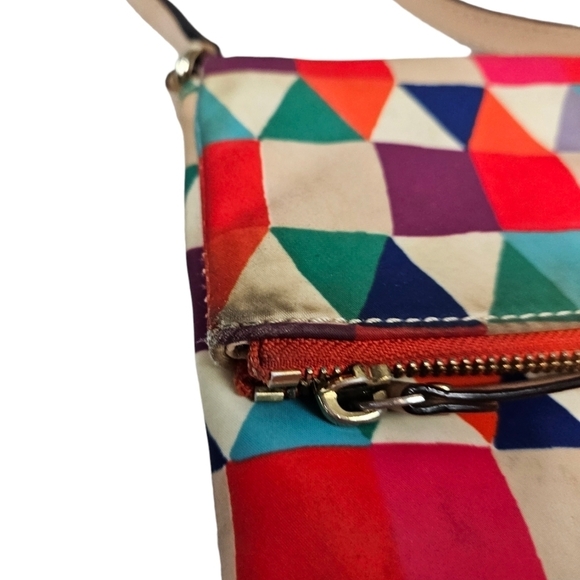 Kate Spade Colorful‎ Pueblo Tile Geometric Crossbody Purse Handbag Women's - Picture 4 of 12